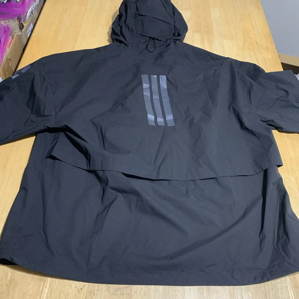 adidas Myshelter 2.5Layer Rain.Ready Light Jacket Mens Size XL Casual Athletic O